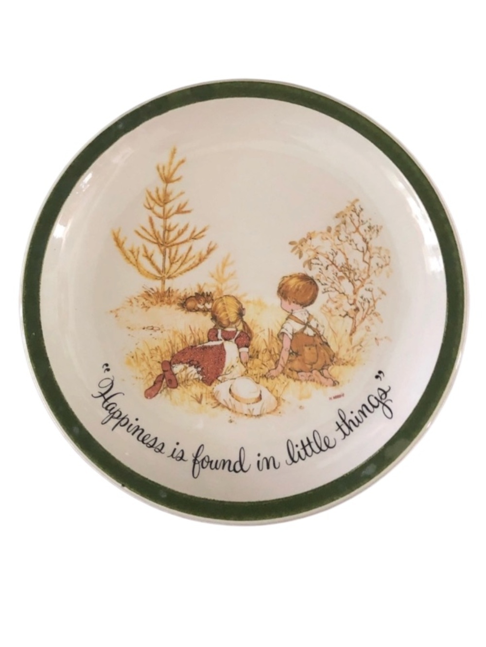 Vintage Holly Hobbie Collector's Edition Plate
